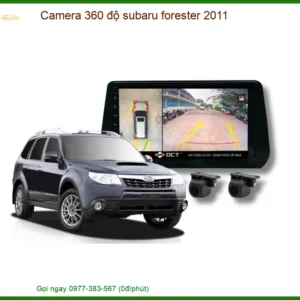 Lắp Camera 360 Độ Subaru Cho Subaru Forester 2011 Uy Tín