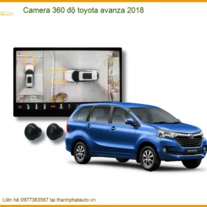Camera 360 Độ Toyota Cho Dòng Xe Toyota Avanza 2018 Chính Hãng
