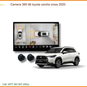 Lắp Đặt Camera 360 Độ Cho Toyota Corolla Cross 2020 - Hỗ Trợ Lái Xe An Toàn