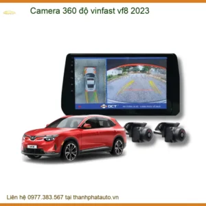 Camera 360 Độ Cho Vinfast Vf8 2023 - Hỗ Trợ Lái Xe An Toàn, Chính Hãng