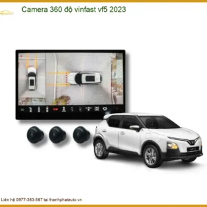 Camera 360 độ Vinfast VF5 2023 - Địa Chỉ Lắp Đặt Chính Hãng, Giá Tốt TPHCM
