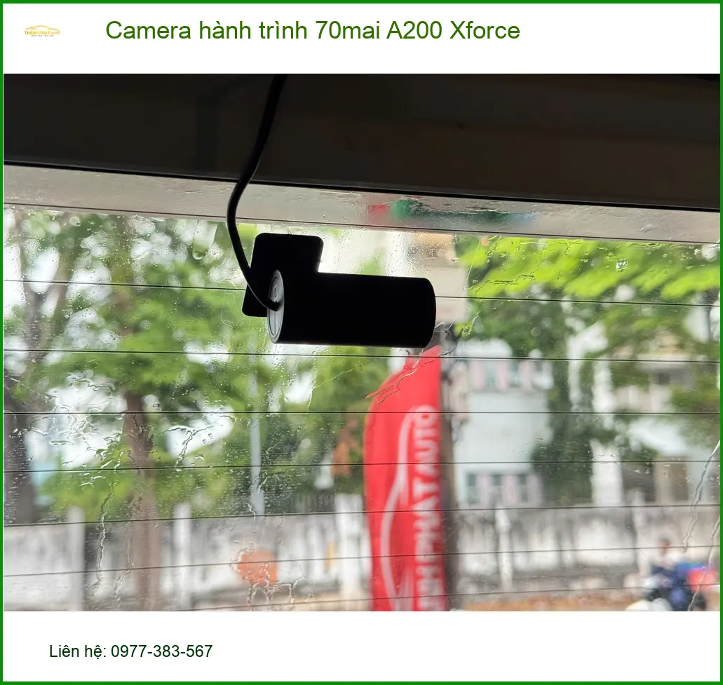 Anh Minh lắp Camera hành trình 70mai A200 Xforce tại Thủ Đức cho Hyundai Accent ảnh thực tế 4