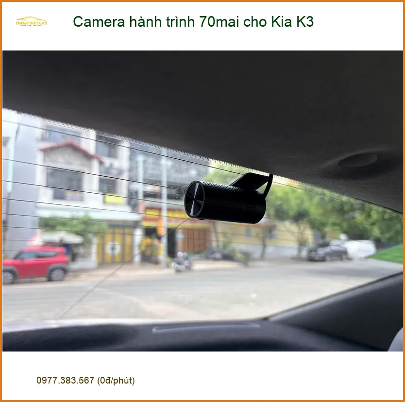 Anh Khang lắp Camera hành trình 70mai cho Kia K3 tại Quận 2 để ghi lại mọi cung đường ảnh thực tế 3