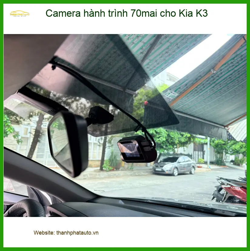 Anh Khang lắp Camera hành trình 70mai cho Kia K3 tại Quận 2 để ghi lại mọi cung đường ảnh thực tế 4