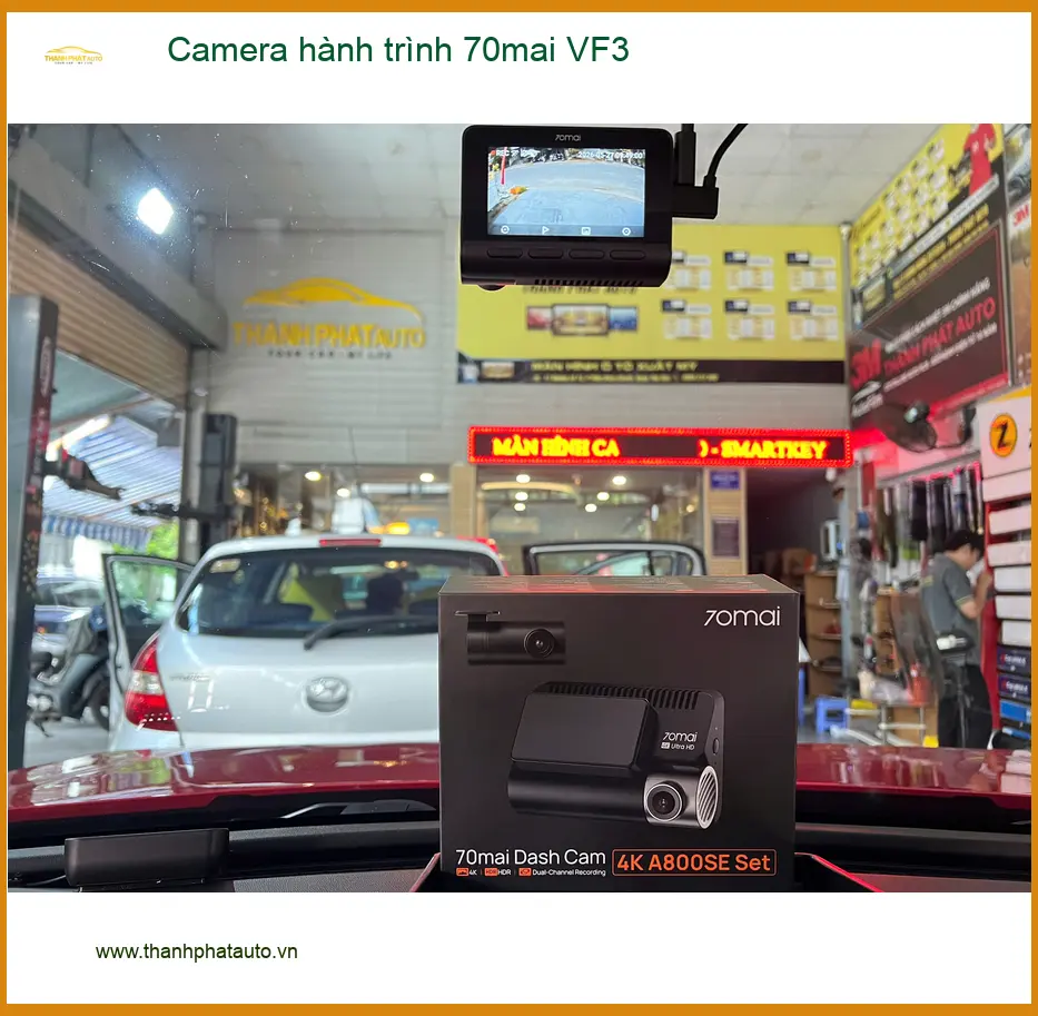 Anh Tấn lắp Camera hành trình 70mai VF3 tại Thủ Đức để an tâm di chuyển ảnh thực tế 3