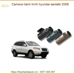 Camera Hành Trình Hyundai SantaFe 2008 - Địa Chỉ Lắp Đặt Chính Hãng TPHCM