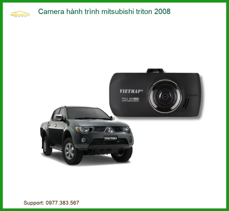 Camera hành trình Mitsubishi Triton 2008 - Trung Tâm Lắp Đặt Chính Hãng TPHCM