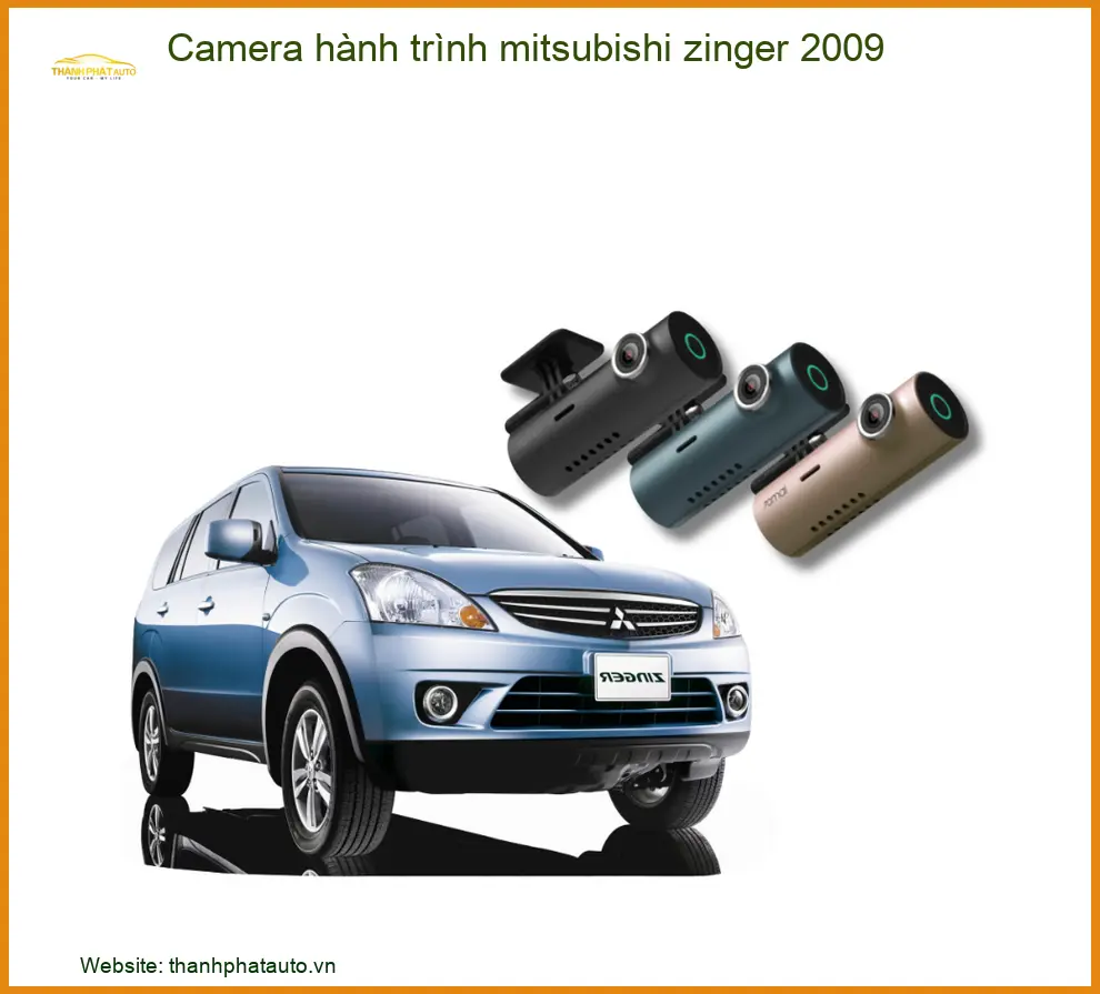 Camera hành trình Mitsubishi Zinger 2009 - Trung Tâm Gắn Chính Hãng TPHCM