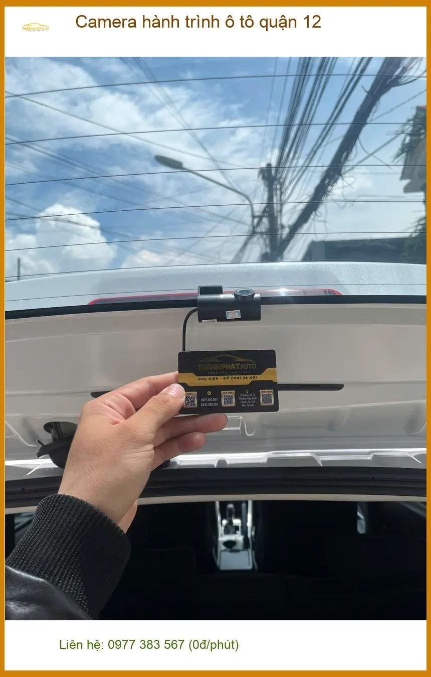 Trung Tâm Gắn Camera Hành Trình Ô Tô hành trình ô tô quận 12 - Gắn Nhanh Trong Ngày ảnh thực tế 2