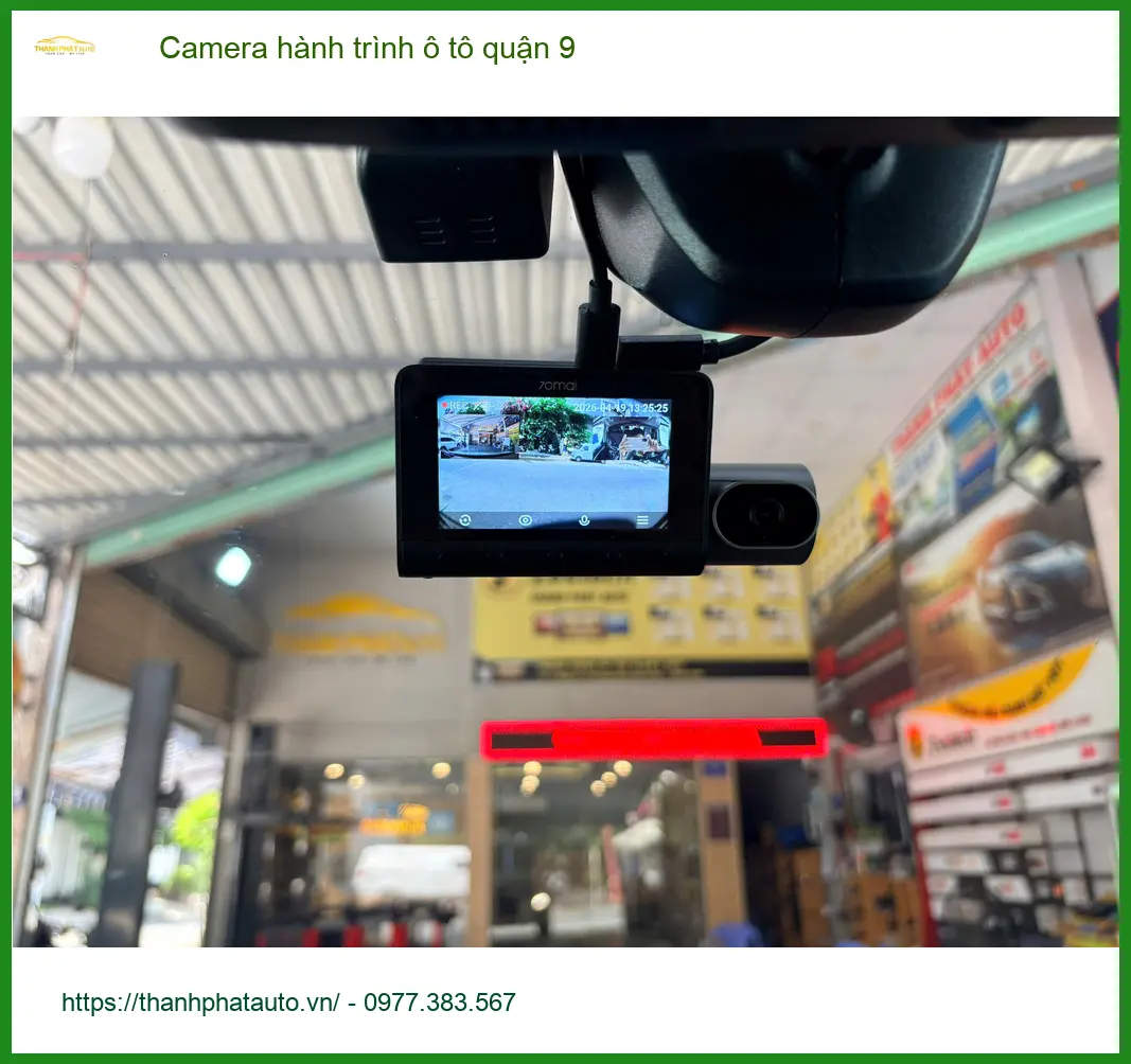 Camera Hành Trình Ô Tô Chính Hãng Thành Phát Auto Quận 9 ảnh thực tế 3