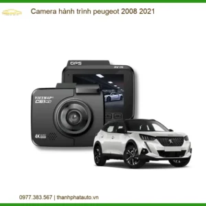 Camera Hành Trình Peugeot 2008 2021 - Địa Chỉ Lắp Đặt Uy Tín TPHCM