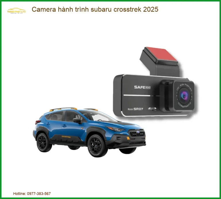 Camera hành trình Subaru Crosstrek - Địa Chỉ Lắp Đặt Uy Tín TPHCM