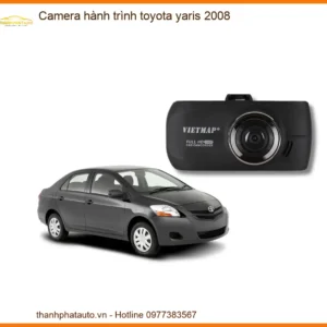 Camera Hành Trình Toyota Yaris 2008 - Địa Chỉ Lắp Đặt Giá Tốt TPHCM