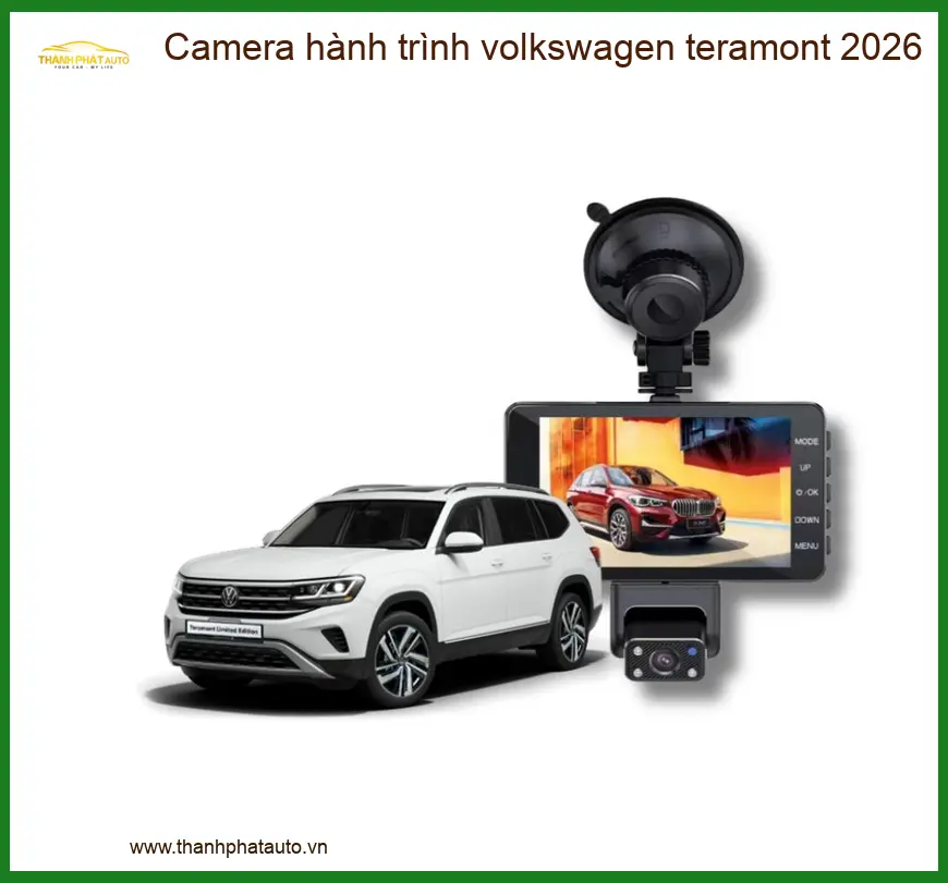 Camera hành trình Volkswagen Teramont - Địa Chỉ Lắp Đặt Chính Hãng Uy Tín TPHCM