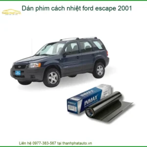 Dán Phim Cách Nhiệt Ford Escape 2001 - Địa Chỉ Lắp Đặt Uy Tín TPHCM