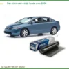 Dán Phim Cách Nhiệt Cho Honda Civic 2006 Chính Hãng, Chống Nóng Hiệu Quả
