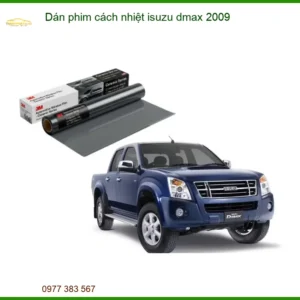 Dán Phim Cách Nhiệt Isuzu Dmax 2009 Chính Hãng - Chống Nóng, Bảo Vệ Nội Thất