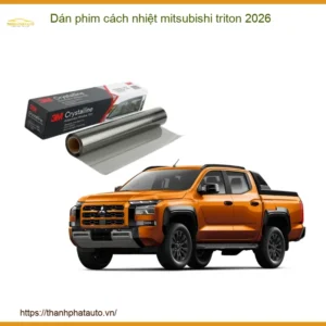 Dán Phim Cách Nhiệt Mitsubishi Triton - Trung Tâm Lắp Đặt Uy Tín TPHCM