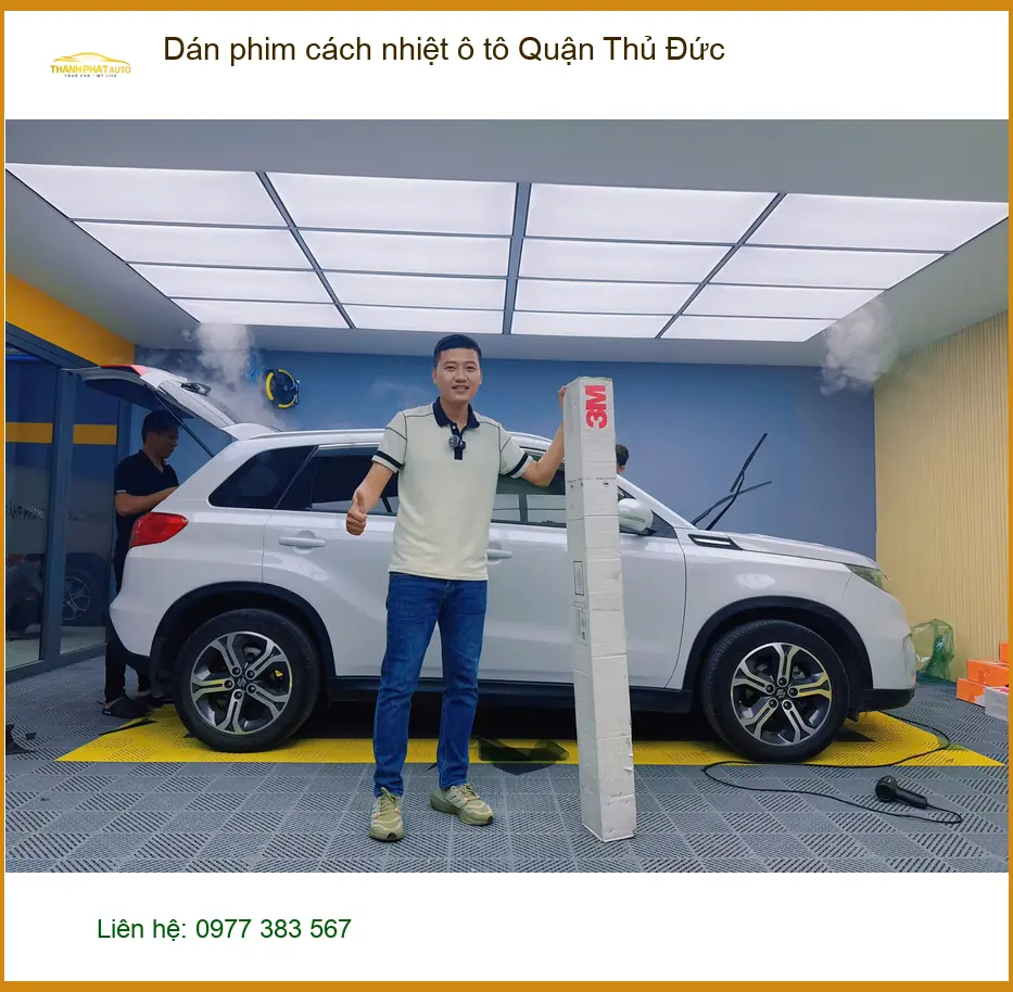 Địa Chỉ Dán Phim Cách Nhiệt Ô Tô Quận Thủ Đức - Lắp Đặt Uy Tín TPHCM