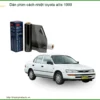 Dán Phim Cách Nhiệt Toyota Altis 1999 - Địa Chỉ Gắn Uy Tín TPHCM