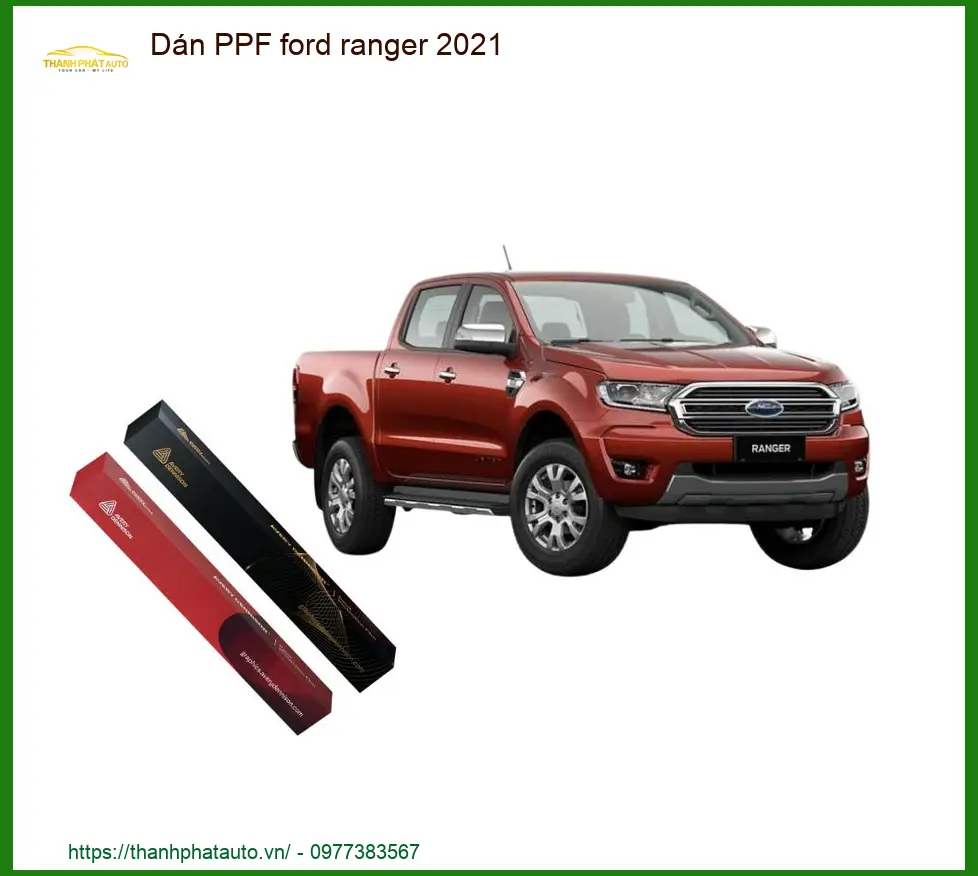 Dán PPF Ford Ranger 2021 - Trung Tâm Thi Công Uy Tín TPHCM