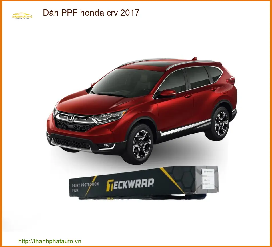 Dán PPF Honda CRV 2017 - Địa Chỉ Lắp Đặt Chính Hãng Giá Tốt TPHCM