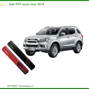 Dán PPF Bảo Vệ Sơn Isuzu Mu-X 2018 - Trung Tâm Lắp Đặt Chính Hãng TPHCM