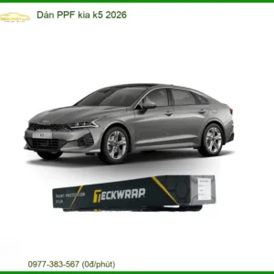 Dán PPF Bảo Vệ Sơn Xe Kia K5 - Địa Chỉ Thi Công Uy Tín Giá Tốt TPHCM