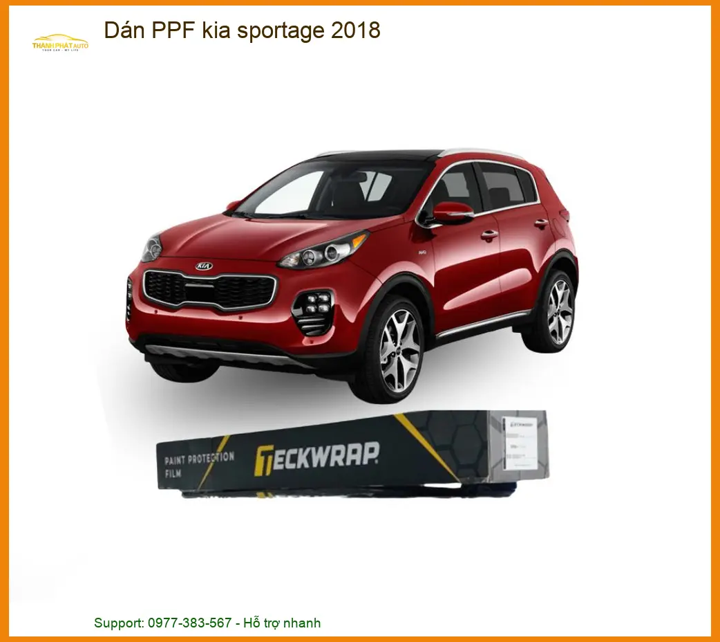 Dán PPF Kia Sportage 2018 Cao Cấp - Địa Chỉ Lắp Đặt Uy Tín TPHCM