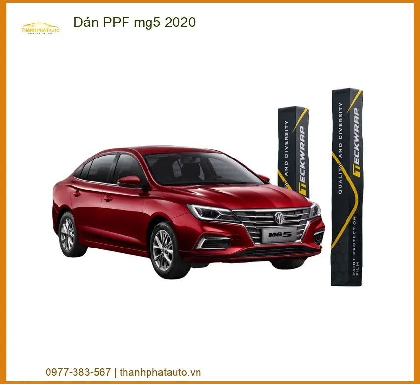 Dán Film PPF Bảo Vệ Sơn MG5 2020 - Trung Tâm Lắp Đặt Cao Cấp Giá Tốt TPHCM