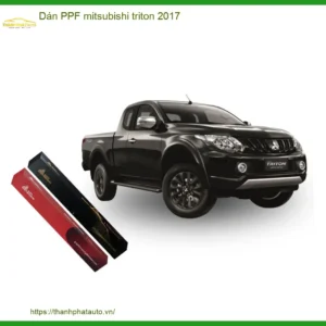 Dán PPF Mitsubishi Triton 2017 - Địa Chỉ Thi Công Uy Tín TPHCM