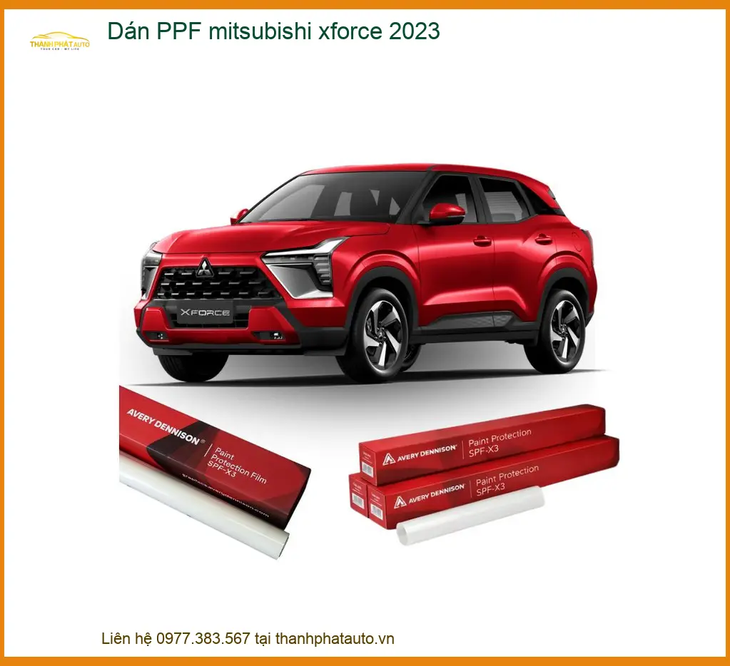 Dán PPF Mitsubishi Xforce 2023 - Trung Tâm Thi Công Chính Hãng TPHCM