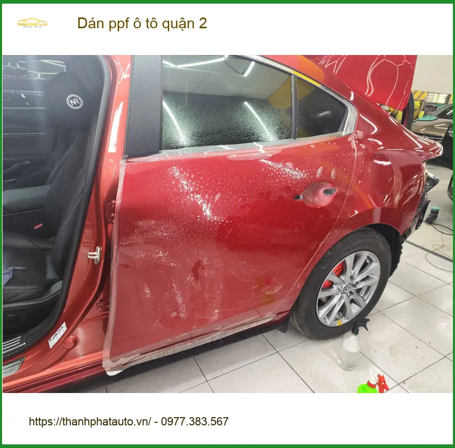 Trung Tâm Thi Công Dán PPF Ô Tô ppf ô tô quận 2 - Thi Công Chuyên Nghiệp