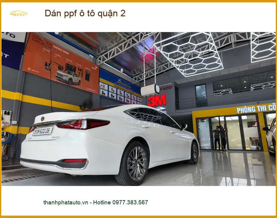 Trung Tâm Thi Công Dán PPF Ô Tô ppf ô tô quận 2 - Thi Công Chuyên Nghiệp ảnh thực tế 2