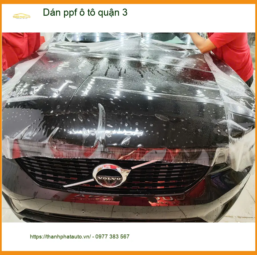 Trung Tâm Dán PPF Ô Tô tại Quận 3 - Thi Công Chuyên Nghiệp ảnh thực tế 3