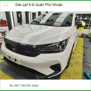 Dịch Vụ Thi Công Dán PPF Ô Tô Tại Quận Phú Nhuận - Thi Công Chuyên Nghiệp