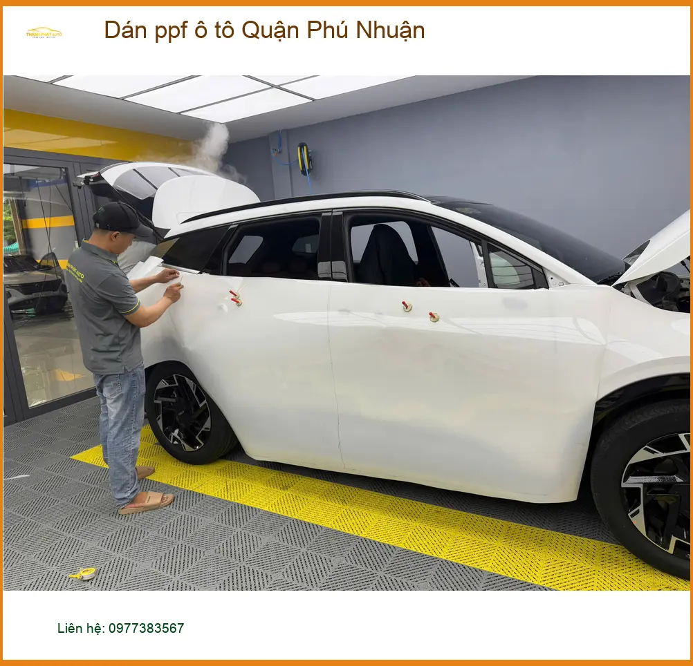 Dịch Vụ Thi Công Dán PPF Ô Tô Tại Quận Phú Nhuận - Thi Công Chuyên Nghiệp ảnh thực tế 2