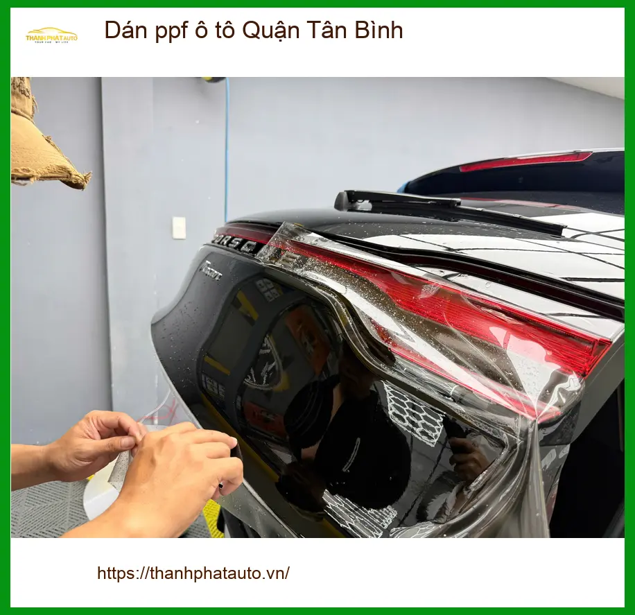 Dán PPF Ô Tô ảnh thực tế 2