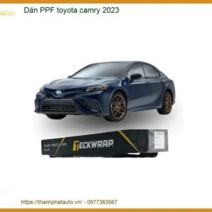 Dán Phim Bảo Vệ Sơn PPF Toyota Camry 2023 - Trung Tâm Lắp Đặt Uy Tín TPHCM