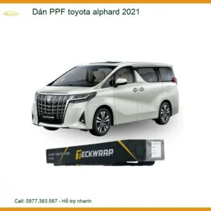 Dán Ppf Toyota Alphard 2021 Chính Hãng - Bảo Vệ Sơn Xe Cao Cấp