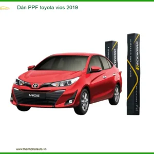 Dán PPF Toyota Vios 2019 - Trung Tâm Lắp Đặt PPF Chính Hãng, Uy Tín TPHCM