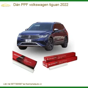 Dán PPF Volkswagen Tiguan 2022 - Trung Tâm Lắp Đặt Uy Tín TPHCM