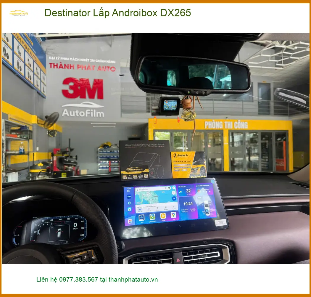 Anh Trọng Lắp Destinator Androibox DX265 Honda CRV Quận 9 xem YouTube ảnh thực tế 3
