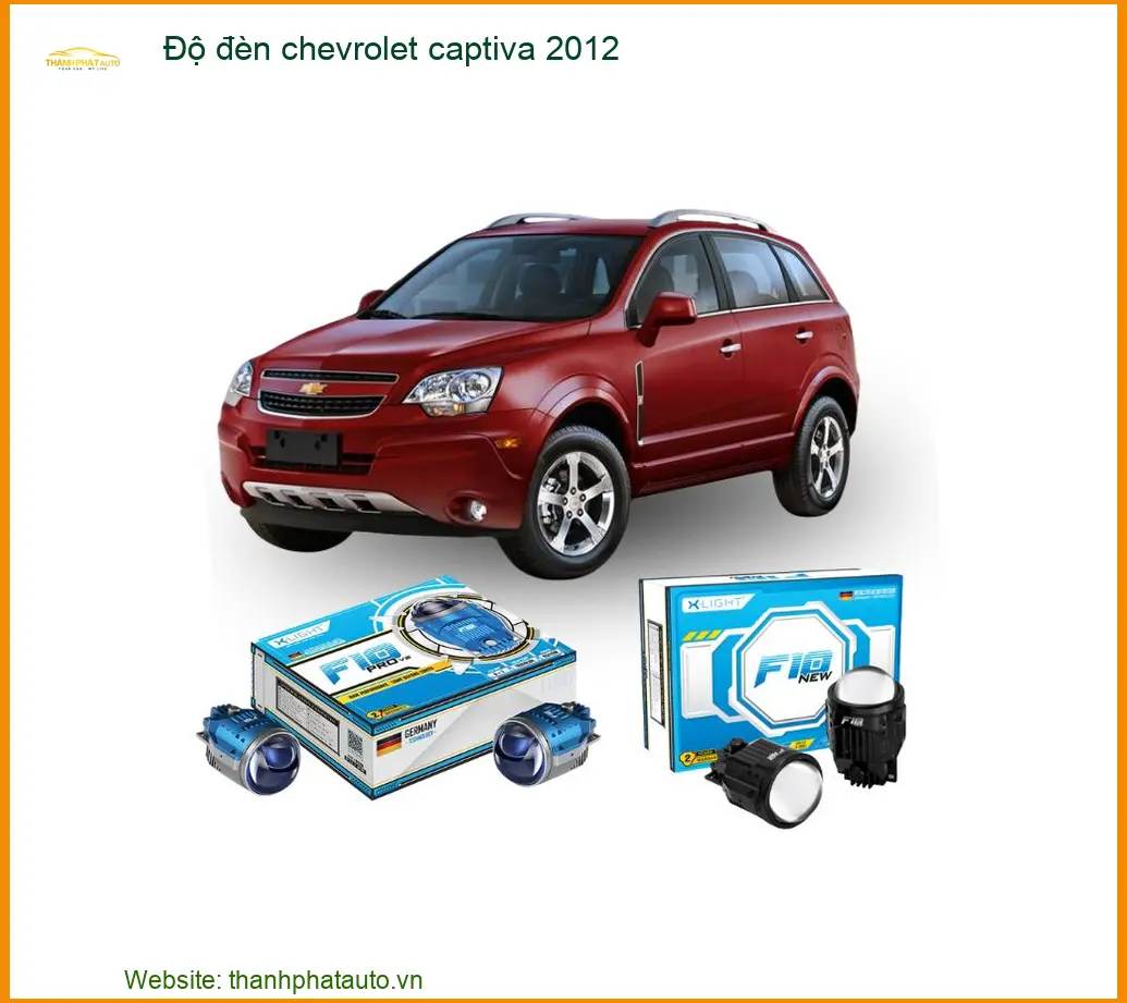 Độ Đèn Chevrolet Captiva 2012 - Nơi Lắp Đặt Chính Hãng Uy Tín TPHCM