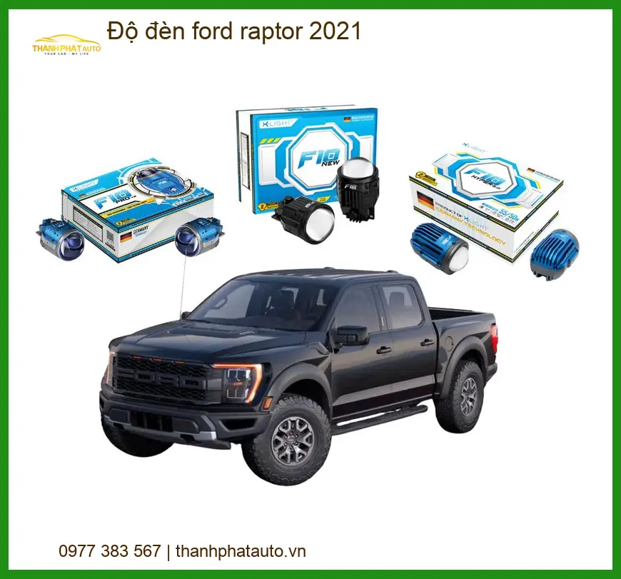 Độ đèn Ford Raptor 2021 - Trung Tâm Nâng Cấp Đèn Chính Hãng Uy Tín Giá Tốt TPHCM