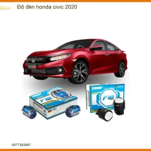 Độ Đèn Honda Civic 2020 Tăng Sáng Hiệu Quả - Chính Hãng Tại Thành Phát Auto