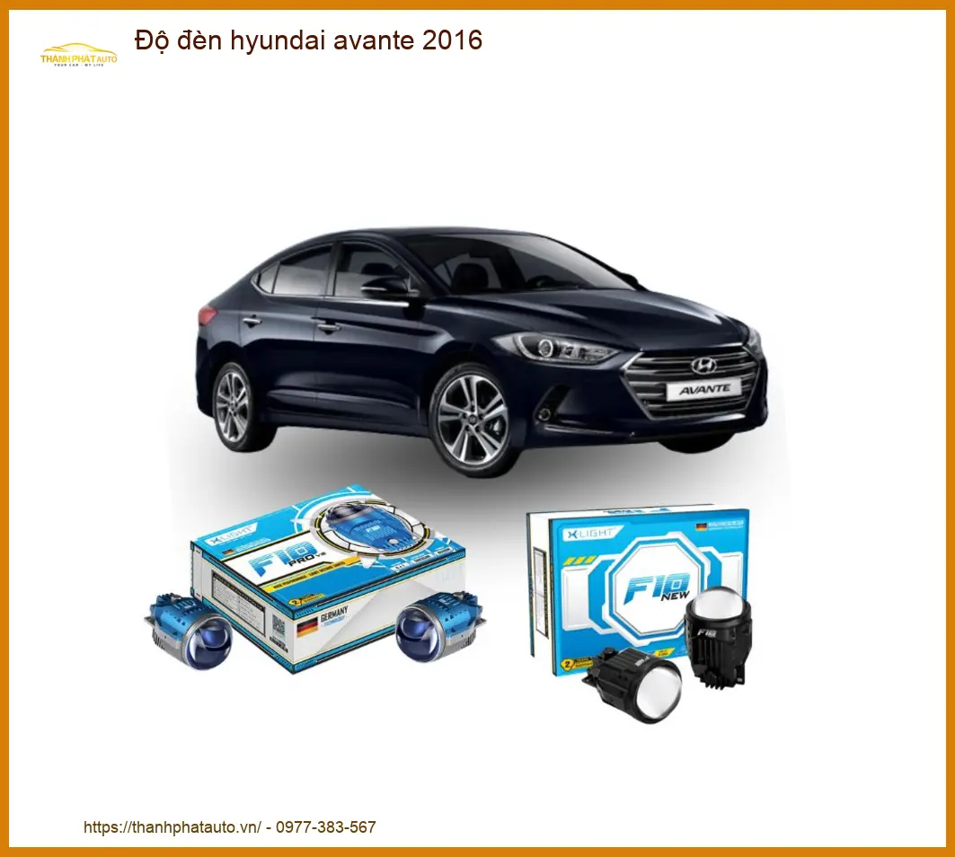 Độ Đèn Hyundai Avante 2016 - Trung Tâm Nâng Cấp Đèn Uy Tín TPHCM