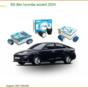 Độ Đèn Hyundai Accent 2024 - Nâng Cấp Ánh Sáng Siêu Sáng