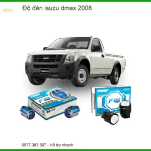 Độ Đèn Isuzu Dmax 2008 – Nâng Cấp Ánh Sáng Siêu Sáng, An Toàn
