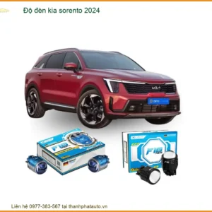 Độ Đèn Kia Sorento 2024: Giải Pháp Tăng Sáng An Toàn, Đăng Kiểm Dễ Dàng